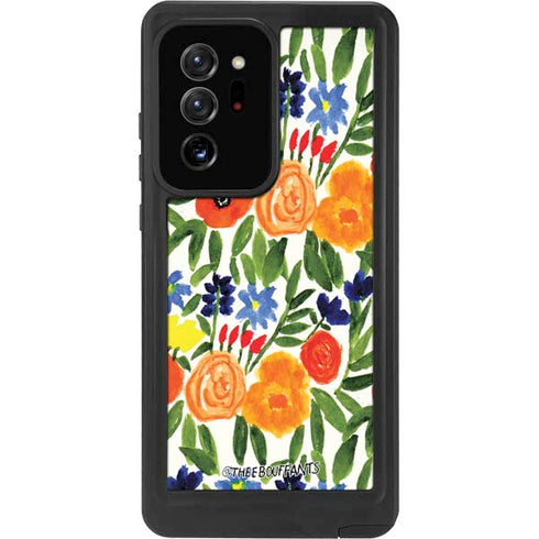 Bouffants and Broken Hearts Garden 6 Galaxy Note20 Ultra 5G Waterproof Case